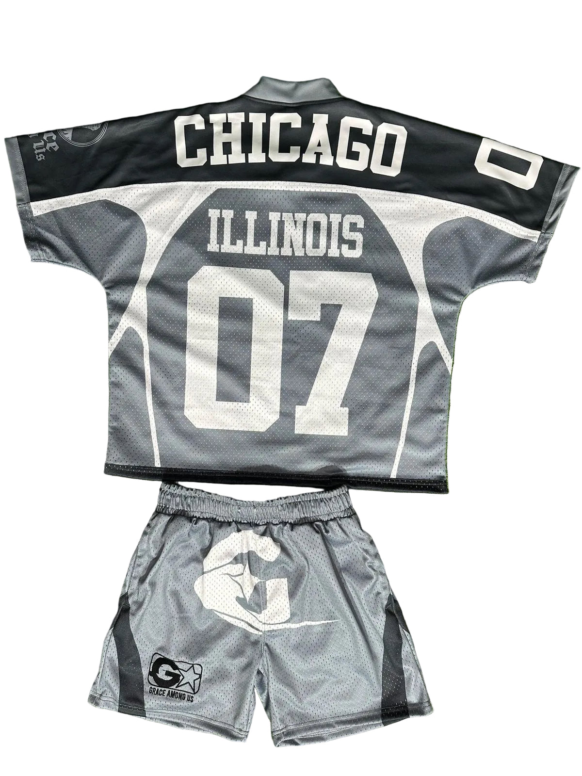 SS26 Grey Jersey/Short Set