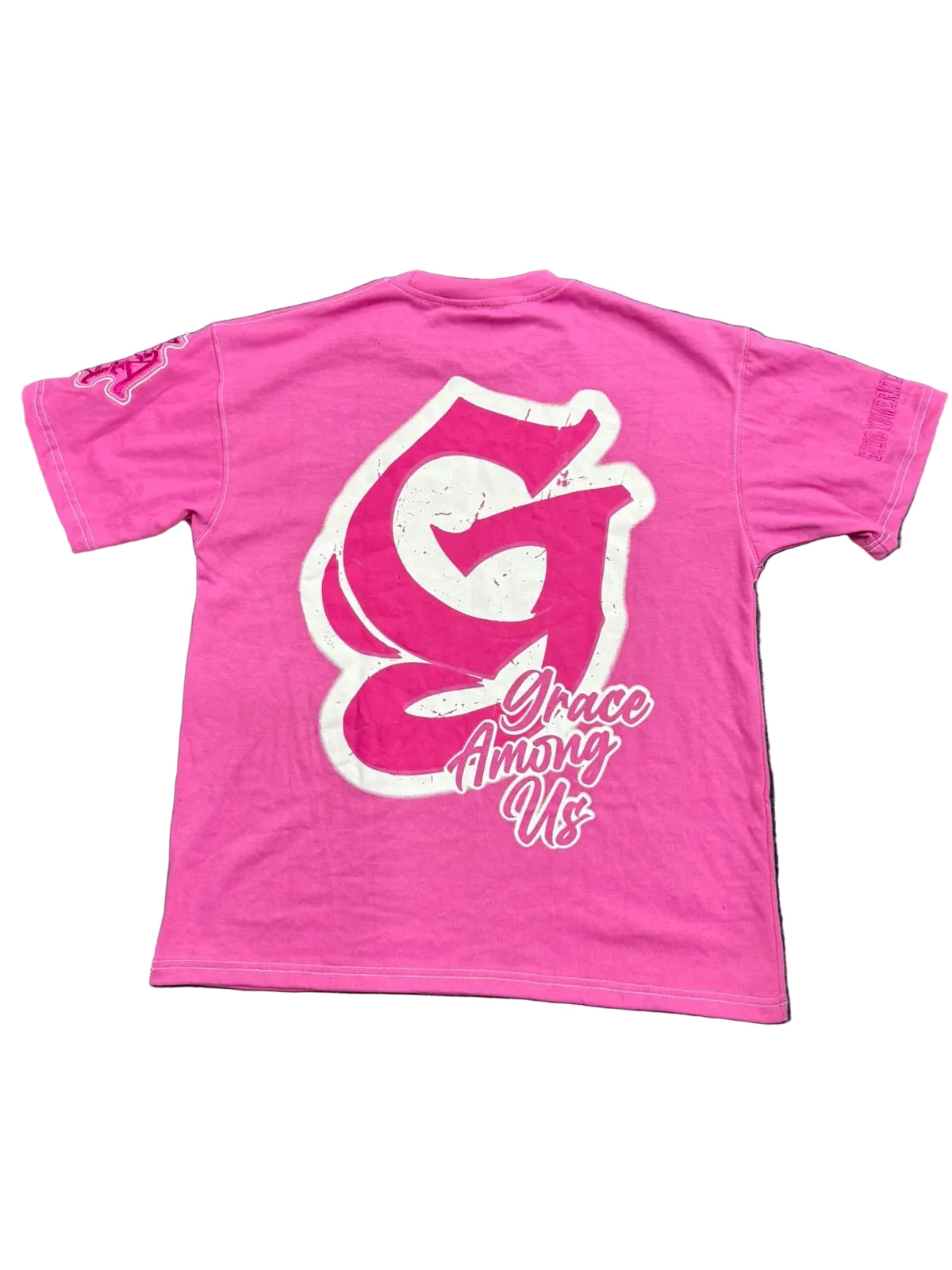(Men’s) Distressed Pink T-Shirt